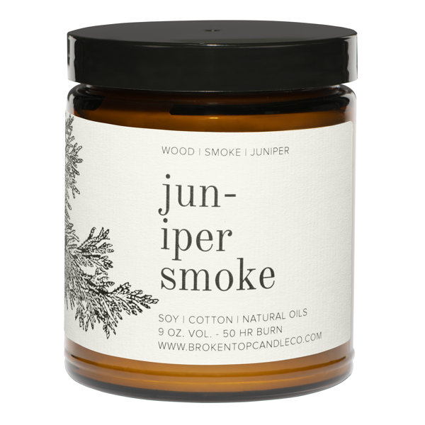 Broken Top Candle Company Juniper Smoke Scented Jar Candle Wayfair